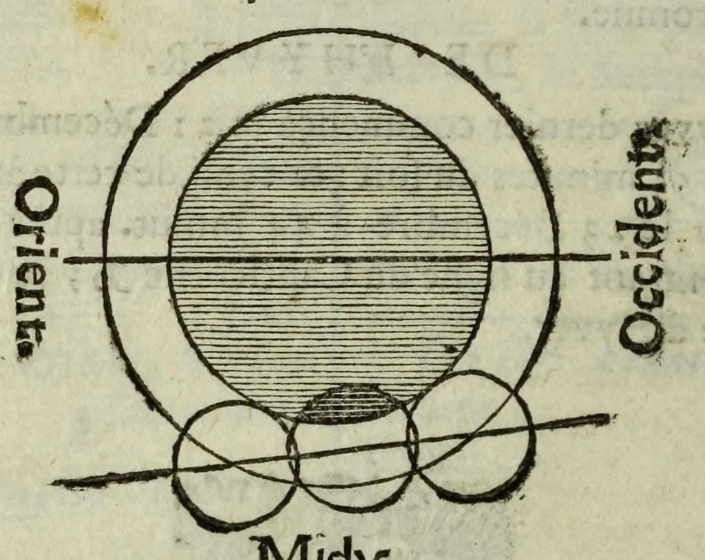 An illustration from Almanach royal, 1700, leaf 12