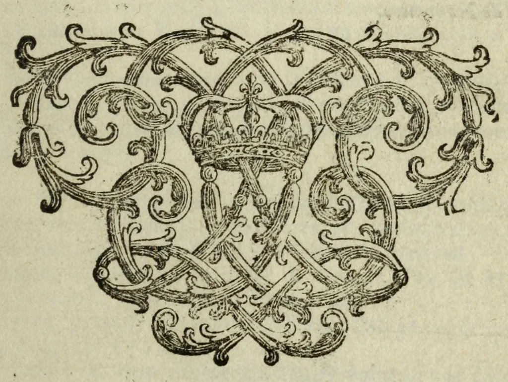An illustration from Almanach royal, 1700, leaf 7