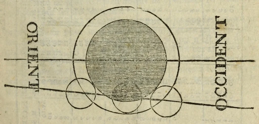 An illustration from Almanach royal, 1700, leaf 9