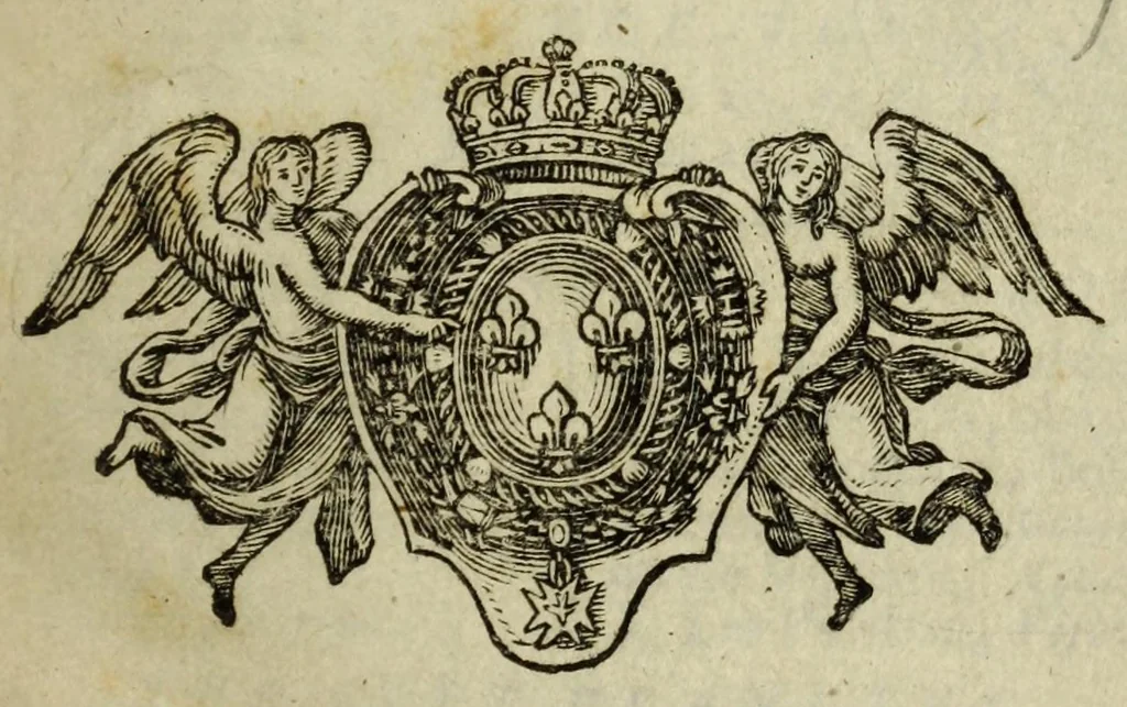 An illustration from Almanach royal, 1700, leaf 7