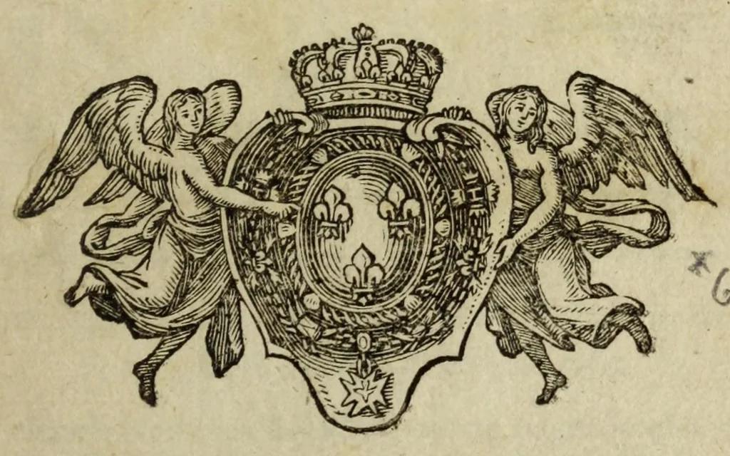 An illustration from Almanach royal, 1700, leaf 5