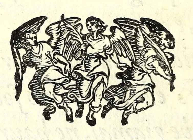 An illustration from Almida : tragedia, 1605, leaf 124