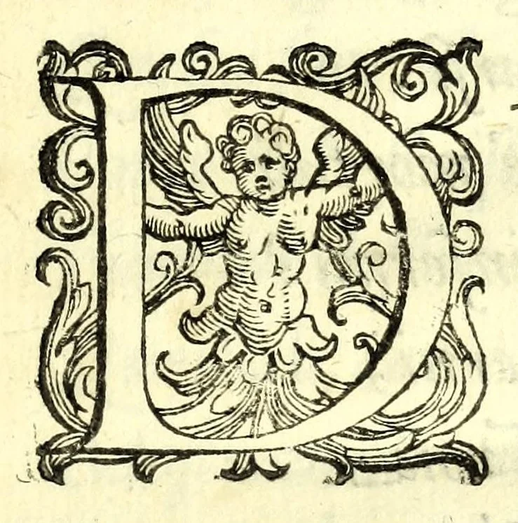 An illustration from Almida : tragedia, 1605, leaf 13