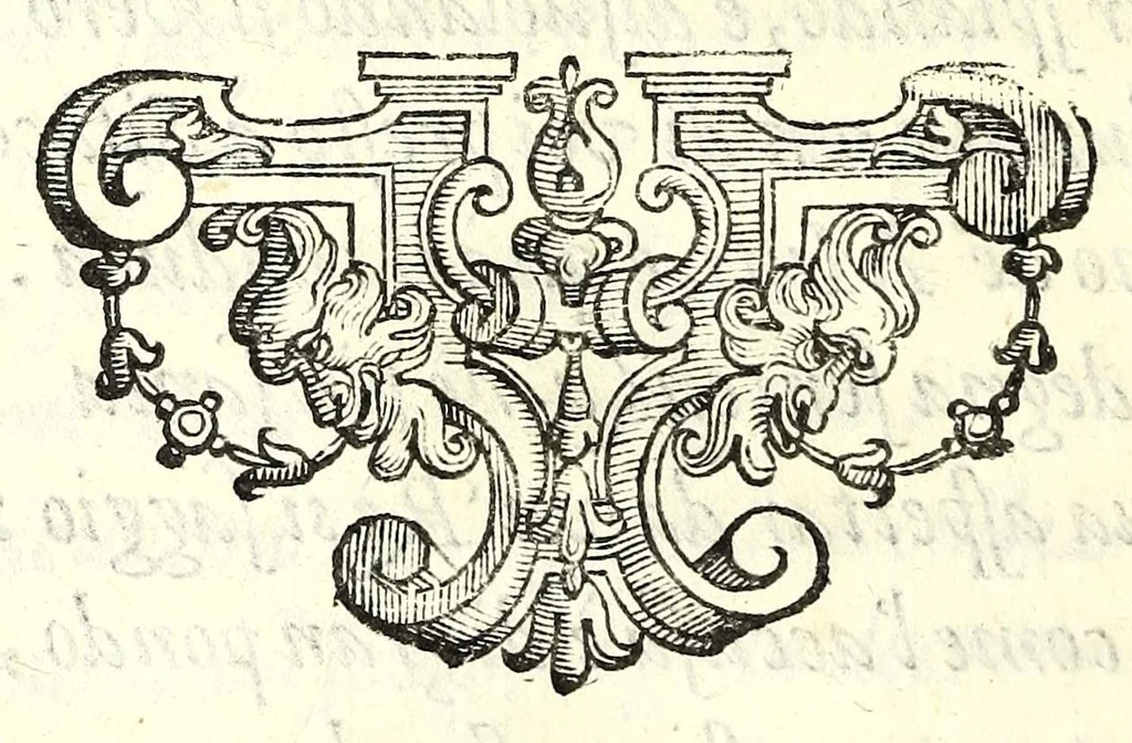 An illustration from Almida : tragedia, 1605, leaf 156