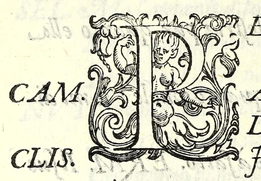 An illustration from Almida : tragedia, 1605, leaf 164