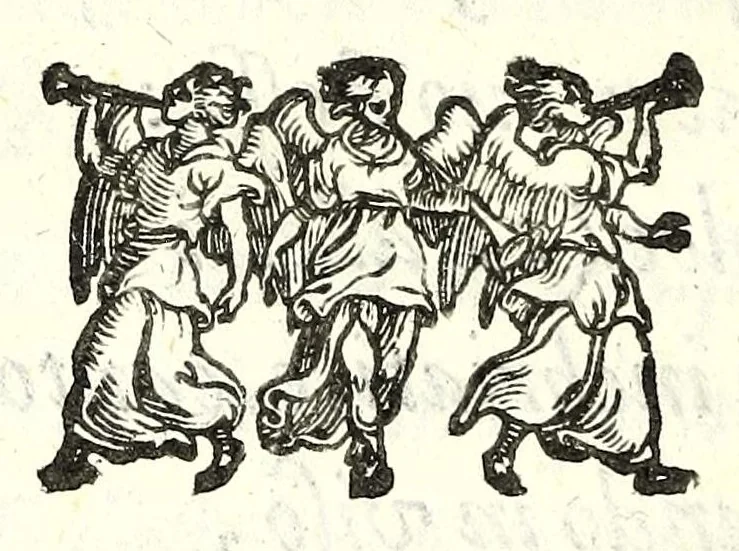 An illustration from Almida : tragedia, 1605, leaf 190
