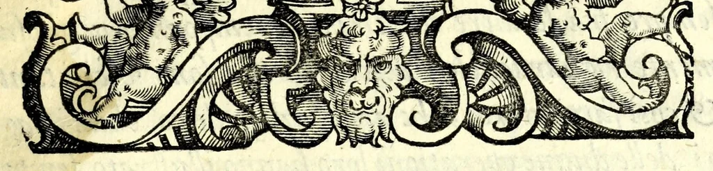 An illustration from Almida : tragedia, 1605, leaf 7