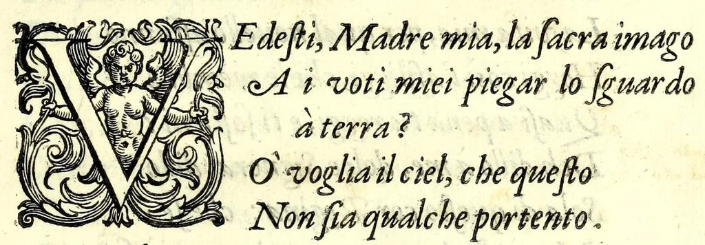 An illustration from Almida : tragedia, 1605, leaf 79