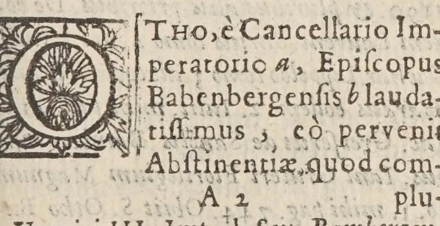 An illustration from Aloe amari sed salubris succi jejunium : quod in aula sermi. utriusque Bauariae Ducis Maximiliani S.R.I. Archidapiferi, electoris, &c., 1643, leaf 7