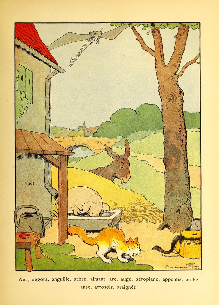 An illustration from Alphabet, leaf 11