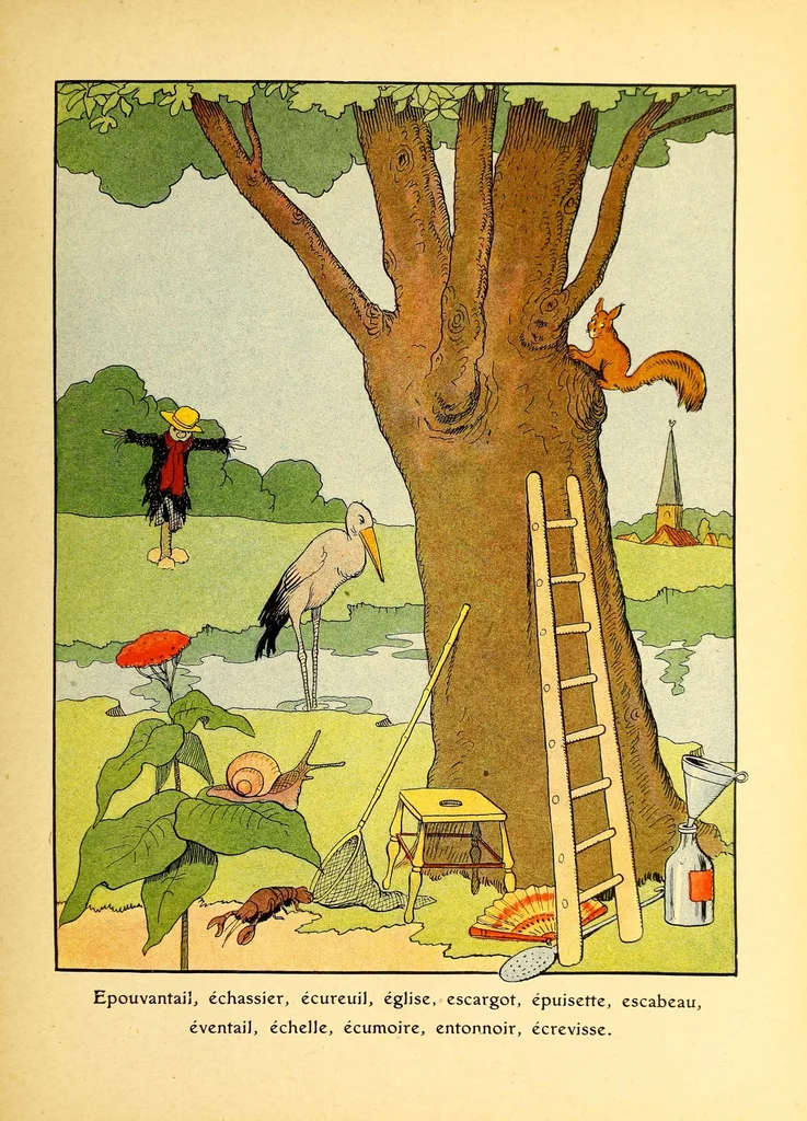 An illustration from Alphabet, leaf 19