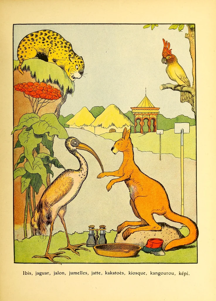 An illustration from Alphabet, leaf 27
