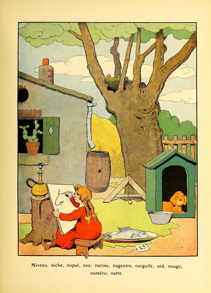 An illustration from Alphabet, leaf 33