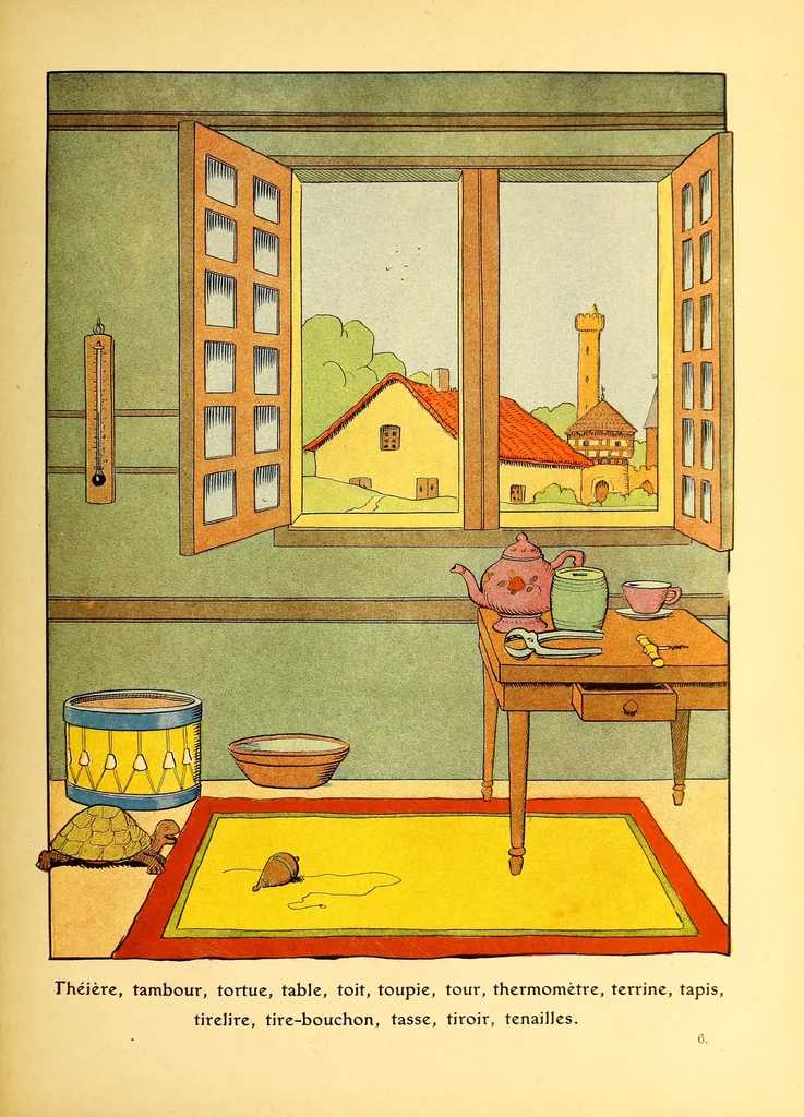 An illustration from Alphabet, leaf 45
