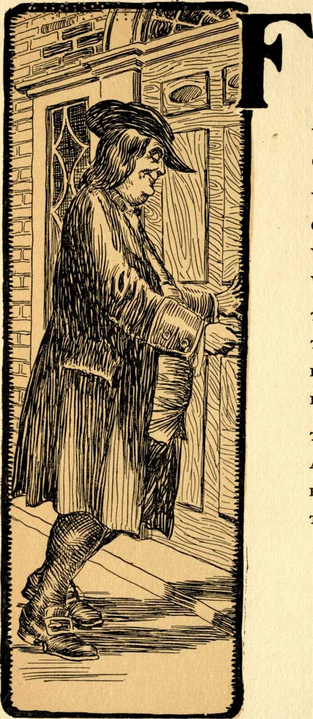 An illustration from An alphabet of history, 1905, leaf 13
