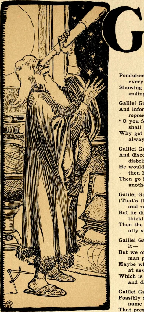An illustration from An alphabet of history, 1905, leaf 14