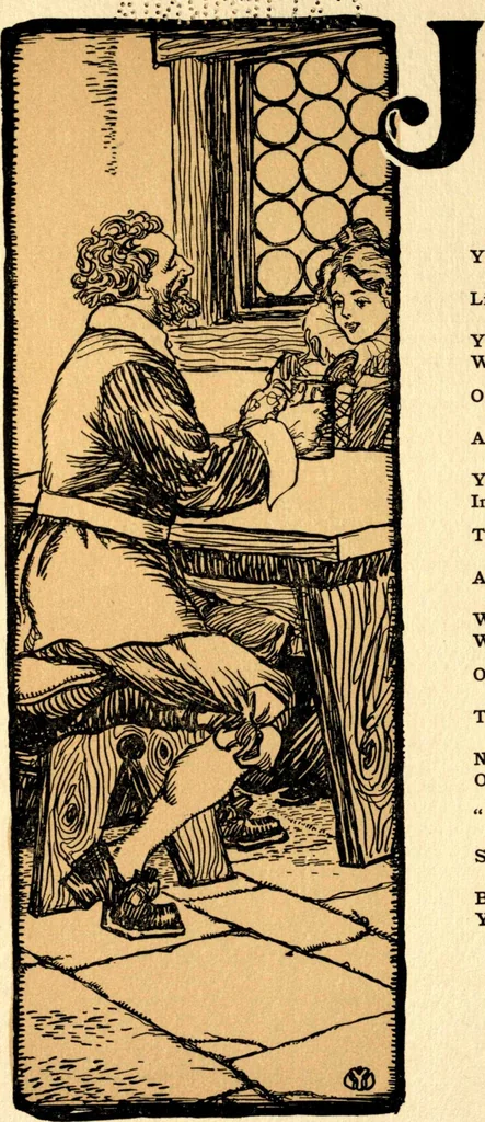 An illustration from An alphabet of history, 1905, leaf 17