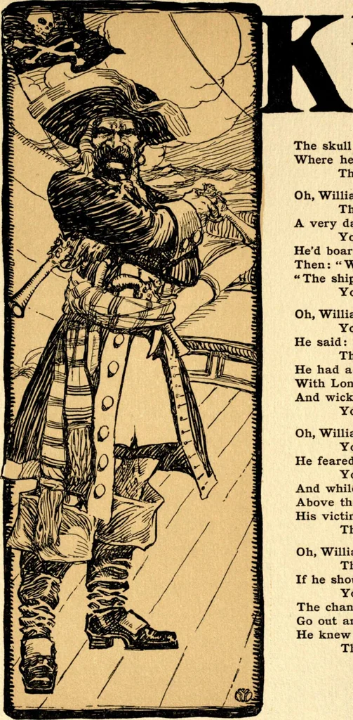 An illustration from An alphabet of history, 1905, leaf 18
