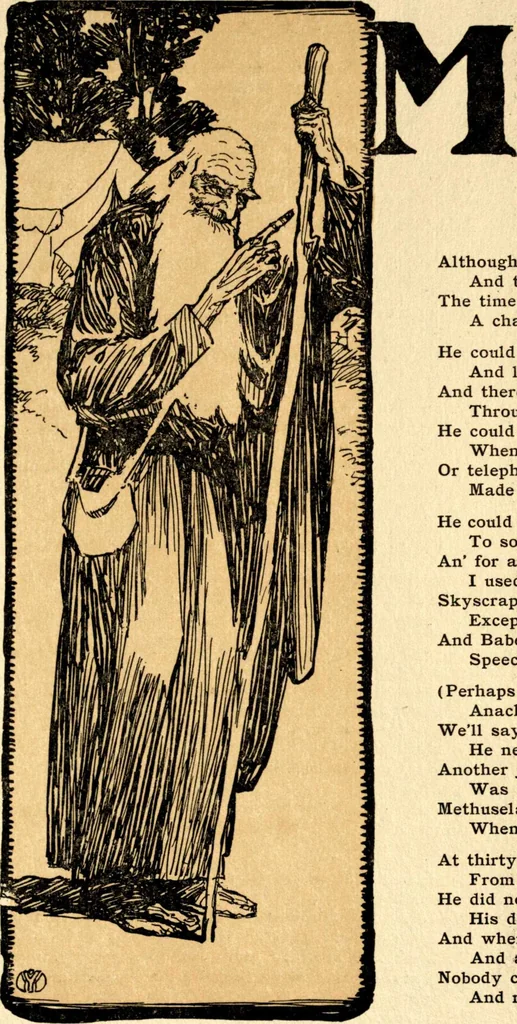 An illustration from An alphabet of history, 1905, leaf 20