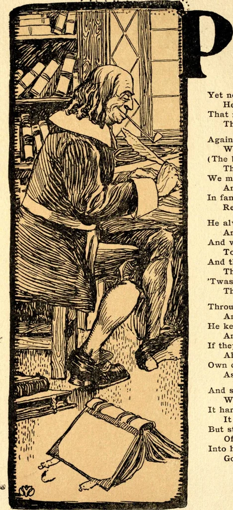 An illustration from An alphabet of history, 1905, leaf 23