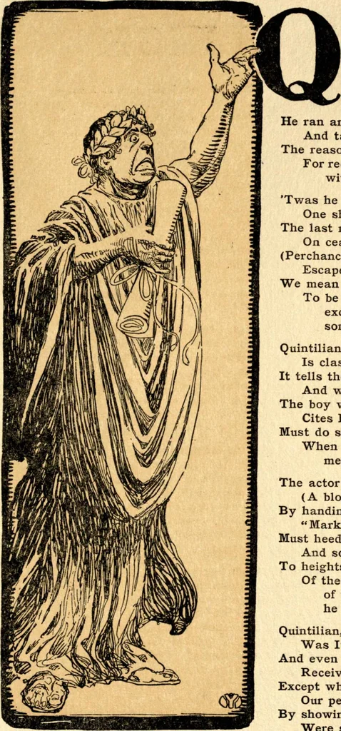 An illustration from An alphabet of history, 1905, leaf 24