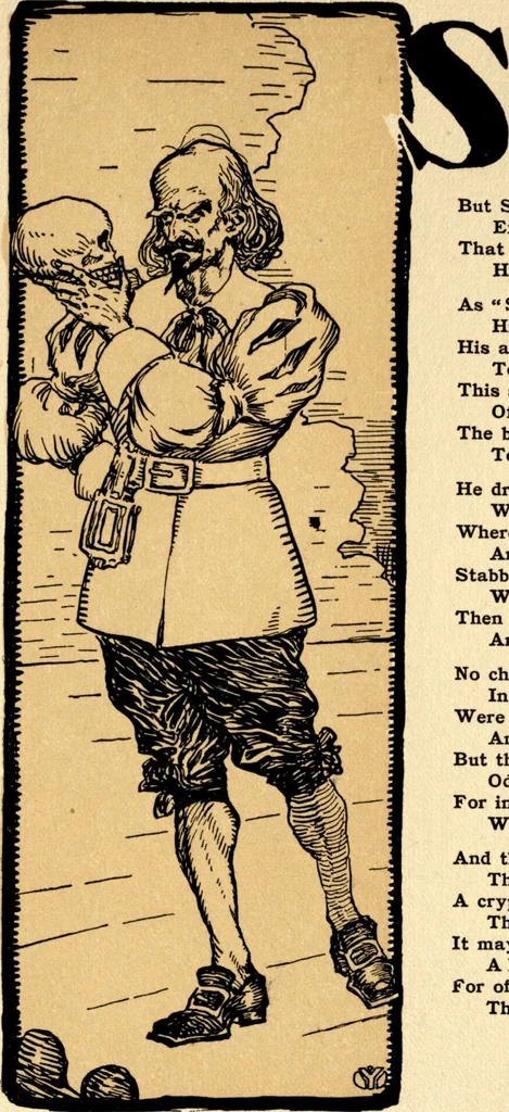An illustration from An alphabet of history, 1905, leaf 26