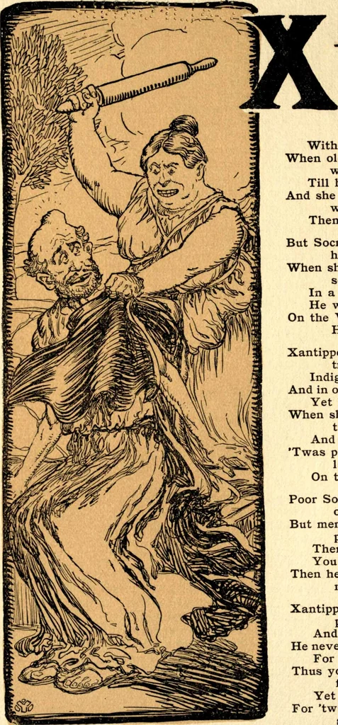 An illustration from An alphabet of history, 1905, leaf 31