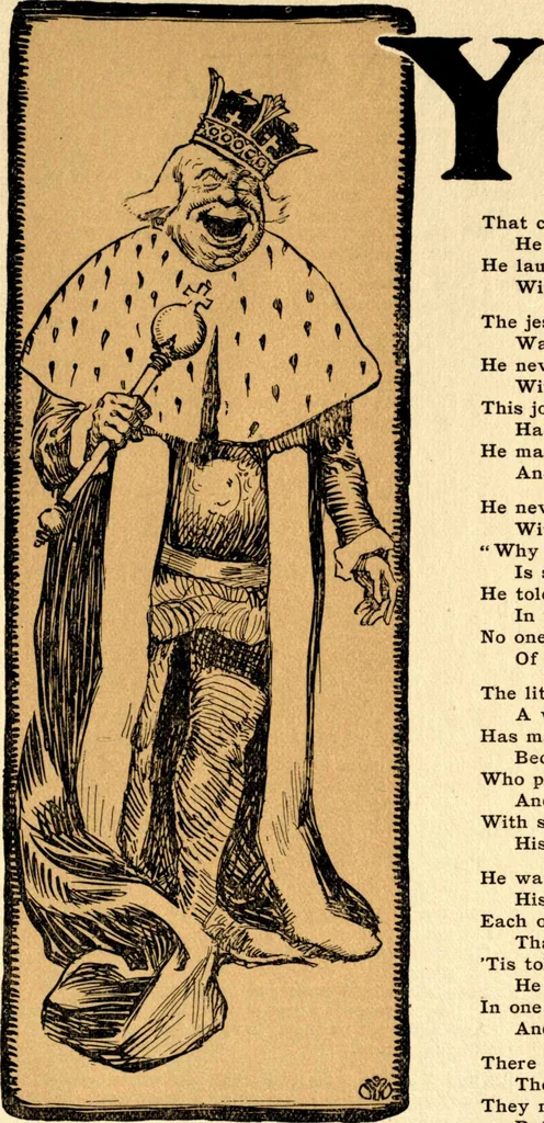 An illustration from An alphabet of history, 1905, leaf 32