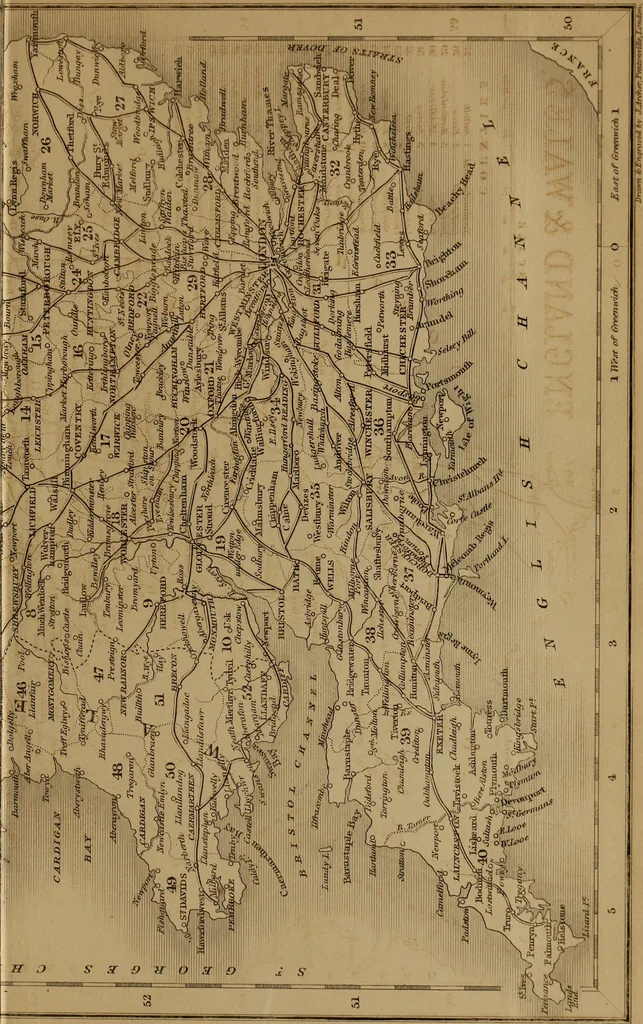 An illustration from An alphabetical chronology of remarkable events .., 1853, leaf 202