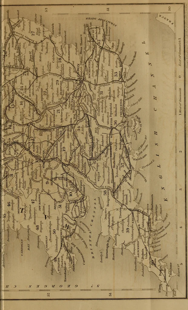 An illustration from An alphabetical chronology of remarkable events .., 1853, leaf 206
