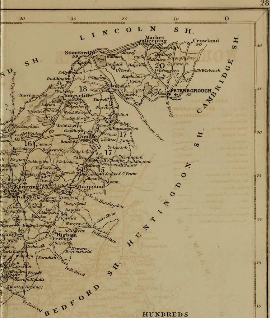 An illustration from An alphabetical chronology of remarkable events .., 1853, leaf 310