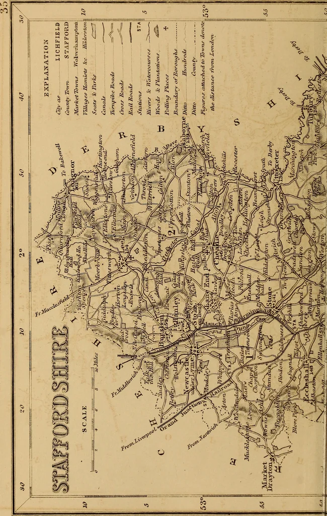 An illustration from An alphabetical chronology of remarkable events .., 1853, leaf 337