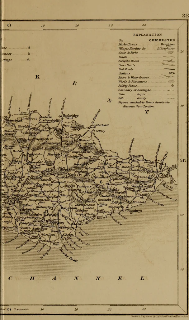 An illustration from An alphabetical chronology of remarkable events .., 1853, leaf 350