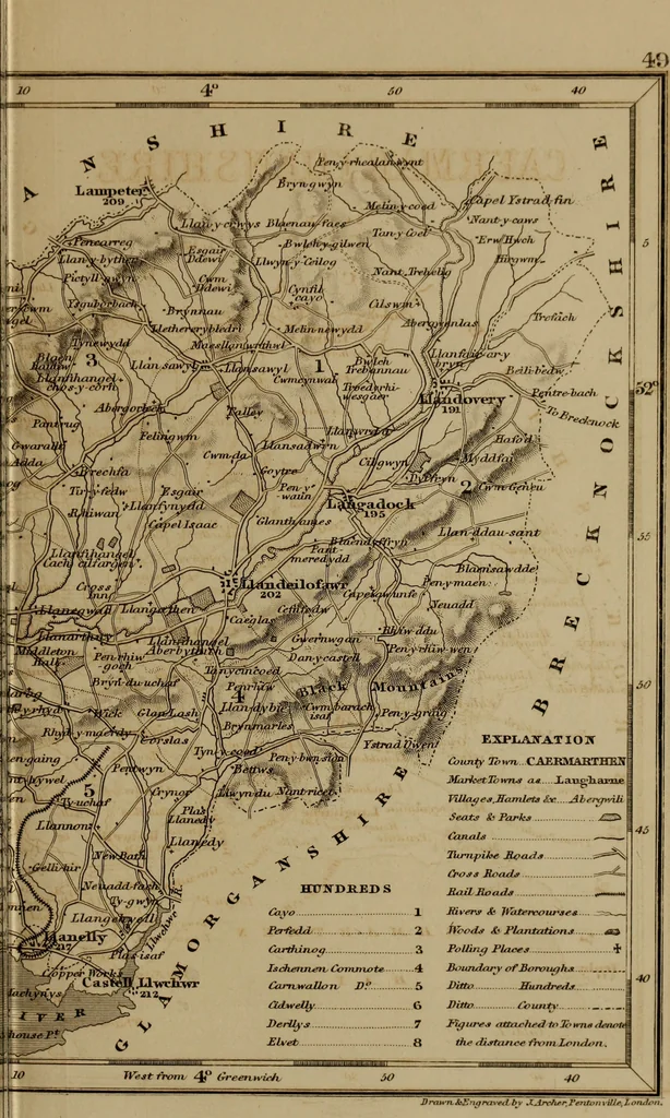 An illustration from An alphabetical chronology of remarkable events .., 1853, leaf 394