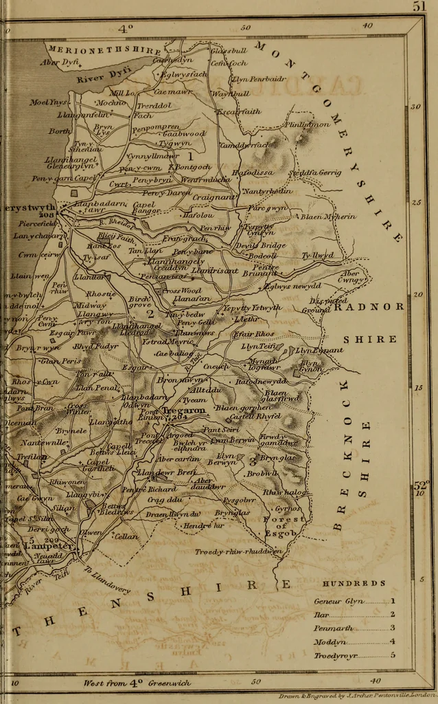 An illustration from An alphabetical chronology of remarkable events .., 1853, leaf 402
