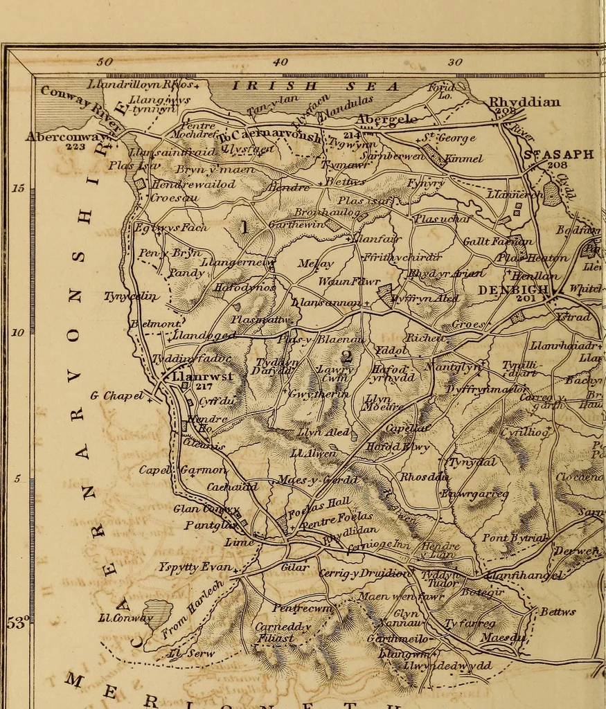 An illustration from An alphabetical chronology of remarkable events .., 1853, leaf 405