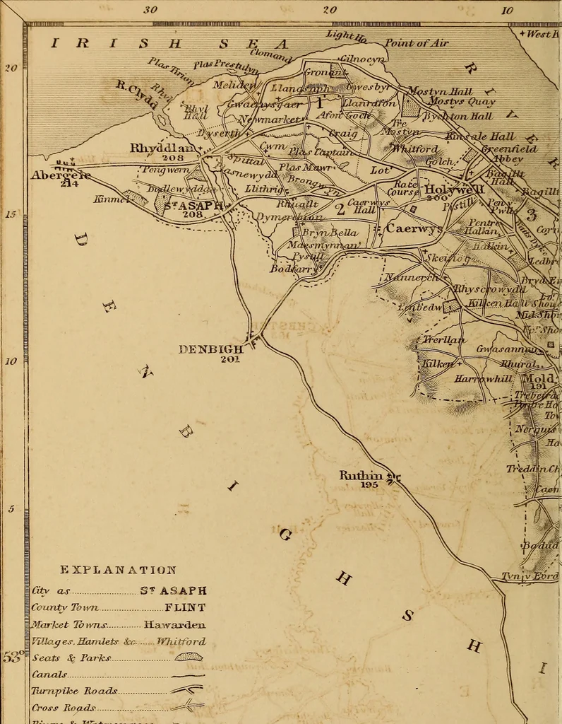 An illustration from An alphabetical chronology of remarkable events .., 1853, leaf 409