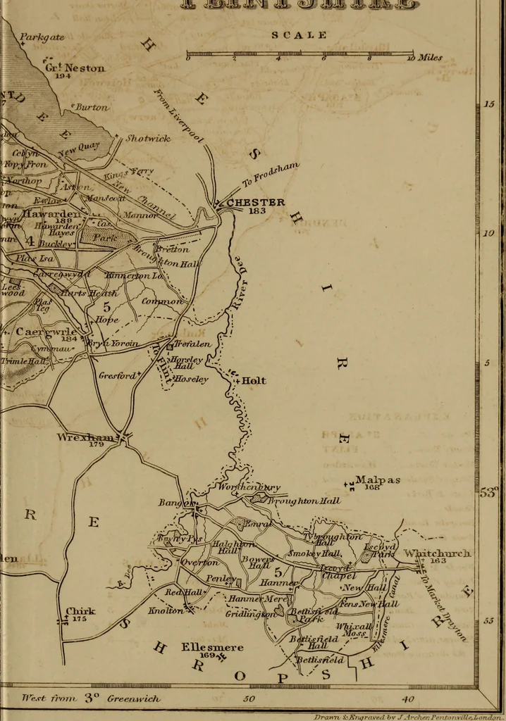 An illustration from An alphabetical chronology of remarkable events .., 1853, leaf 410