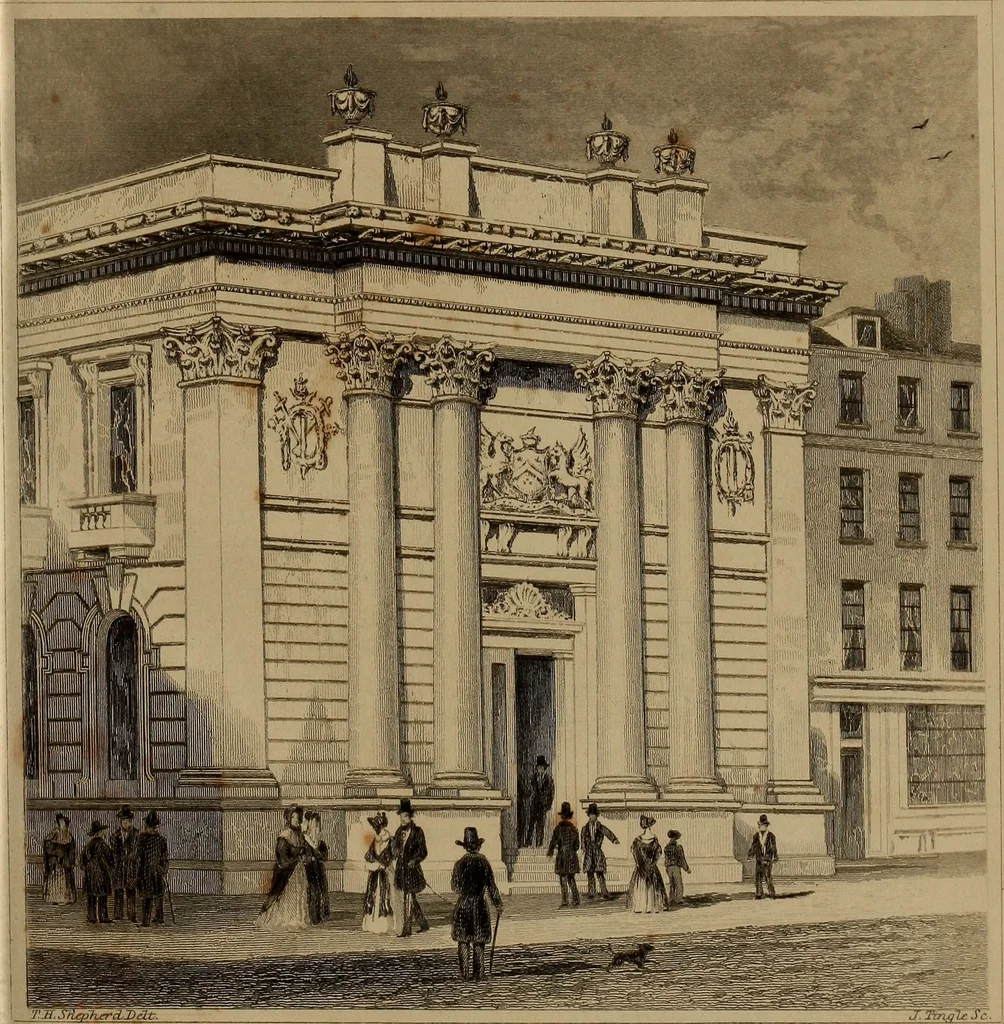 An illustration from An alphabetical chronology of remarkable events .., 1853, leaf 6