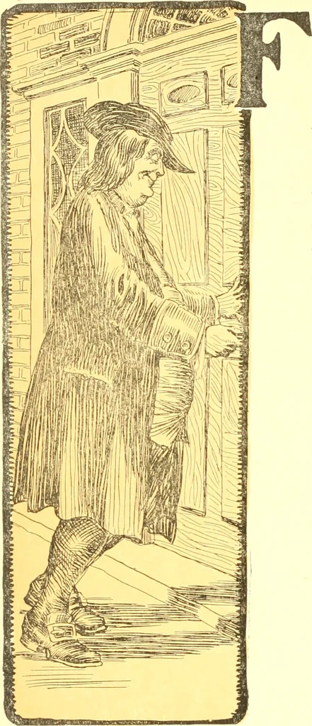 An illustration from An alphabet of history, 1905, leaf 13