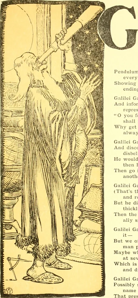 An illustration from An alphabet of history, 1905, leaf 14