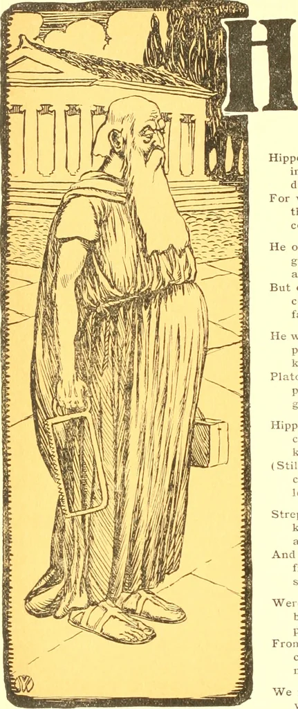 An illustration from An alphabet of history, 1905, leaf 15