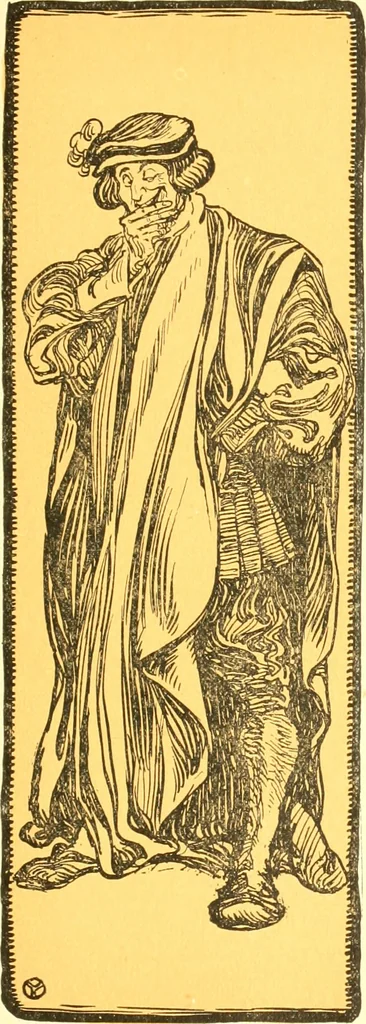 An illustration from An alphabet of history, 1905, leaf 16