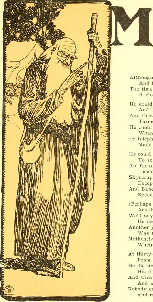 An illustration from An alphabet of history, 1905, leaf 20