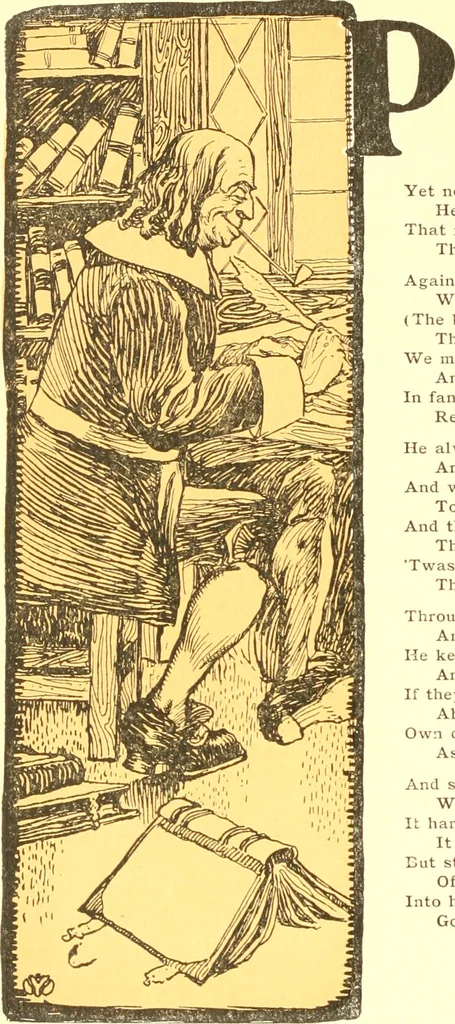 An illustration from An alphabet of history, 1905, leaf 23