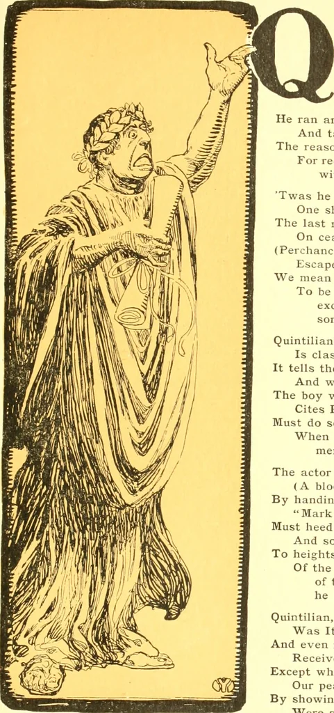 An illustration from An alphabet of history, 1905, leaf 24
