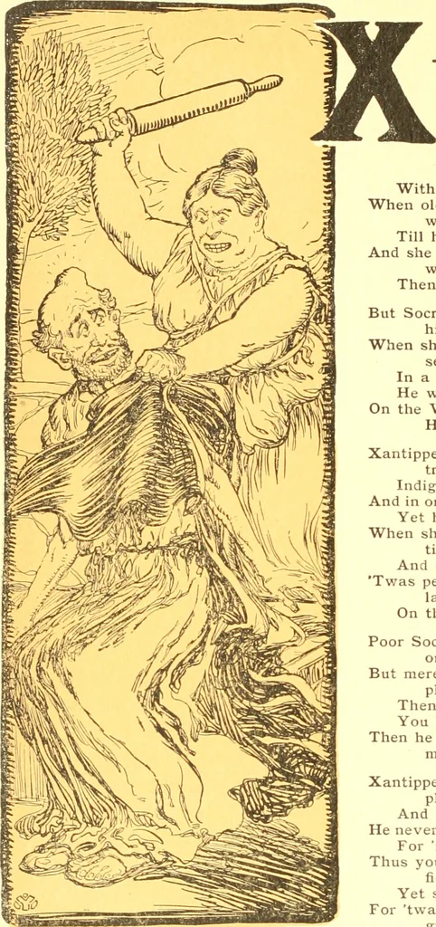 An illustration from An alphabet of history, 1905, leaf 31