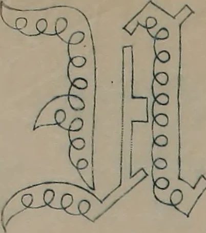 An illustration from Alphabets, 1860, leaf 101