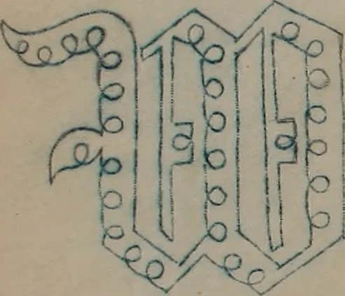 An illustration from Alphabets, 1860, leaf 101