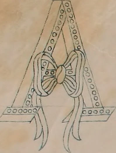 An illustration from Alphabets, 1860, leaf 106